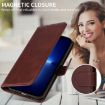 OPPO Reno13/Reno14 Global Brown Calf Texture Flip Leather Phone Case - 5