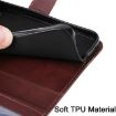 OPPO Reno13/Reno14 Global Brown Calf Texture Flip Leather Phone Case - 6