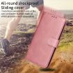 OPPO Reno13/Reno14 Rose Gold Calf Texture Flip Leather Phone Case - 7