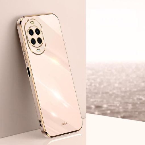 Huawei Nova 14 XINLI 6D Electroplate TPU Phone Case - Pink - 1