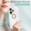 Realme Neo7 SE XINLI 6D Electroplate TPU Case with Ring Holder Black - 2