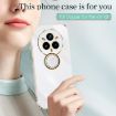 Realme14 Pro+ XINLI 6D Electroplate TPU Case with Ring Holder - Black - 2