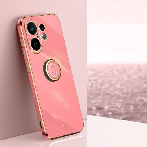 Vivo S30 Pro Mini 5G Hawthorn Red TPU Case with Ring Holder - 1