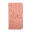Xiaomi 14 Ultra Pink Butterfly Embossed Flip Leather Phone Case - 2