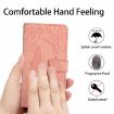 Xiaomi 14 Ultra Pink Butterfly Embossed Flip Leather Phone Case - 6