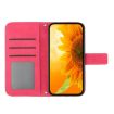 Xiaomi 14 Ultra Rose Red Sun Flower Embossed Leather Case with Lanyard - 3