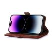 Xiaomi 14 Ultra Genuine Leather RFID Phone Case - Coffee - 7
