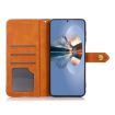 Xiaomi 14 Ultra KHAZNEH Rose Gold Cowhide Flip Leather Phone Case - 5