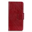 Xiaomi 14 Ultra Red Nappa Texture Leather Flip Phone Case - 3