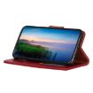Xiaomi 14 Ultra Red Nappa Texture Leather Flip Phone Case - 6