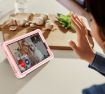TCL Tab 8 LE Shockproof Silicone Hybrid Tablet Case with Holder - Rose Gold - 6