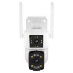 ESCAM PT210 Dual Lens WiFi Camera 2x3MP, Two-way Voice, Motion Detection - 1