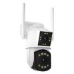 ESCAM PT210 Dual Lens WiFi Camera 2x3MP, Two-way Voice, Motion Detection - 2