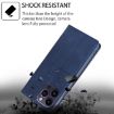 OPPO Find X8 Ultra 5G Blue Cow Texture Magnetic Leather Phone Case - 4