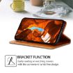 OPPO Find X8 Ultra 5G Cow Texture Magnetic Leather Case Light Brown - 3