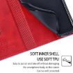 Realme P3 Ultra 5G Red Cow Texture Magnetic Leather Phone Case - 6