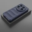 Xiaomi 14 Ultra Magic Shield TPU + Flannel Case - Dark Blue - 2