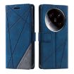 Xiaomi 14 Ultra Blue Leather Phone Case - Skin Feel Splicing Cover - 2