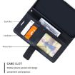 Xiaomi 14 Ultra Black Leather Phone Case - Skin Feel Splicing Design - 5