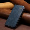 OPPO Reno14 Pro 5G Leather Case - Oil Wax Crazy Horse Texture (Navy Blue) - 2