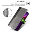 OPPO Find X8 Ultra 5G Leather Phone Case - Black/Grey Contrast Buckle - 6