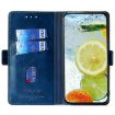 OPPO Find X8s+ 5G Leather Phone Case - Blue/Grey Contrast Buckle - 3