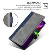 OPPO Find X8s+ 5G Leather Phone Case - Blue/Grey Contrast Buckle - 6