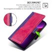 OPPO Find X8s+ 5G Leather Phone Case - Purple/Rose Red Contrast - 6