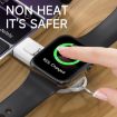 USB Portable Wireless Magnetic Suction Charger - White | Fast Charging - 6