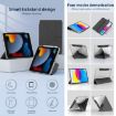 iPad Pro 13 2024 Mutural Stand Smart Leather Case Black - 4