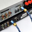 EMK 1.5m RCA Male to Male Gold Plated Audio Cable for TV/Amplifier/DVD - 7