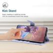 OPPO A5x 4G/5G Global Butterfly Embossed Flip Leather Case - Purple - 5