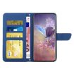 OPPO A5x 4G/5G Global Butterfly Embossed Flip Leather Case - Blue - 4