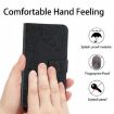 OPPO A5 5G Black Butterfly Embossed Flip Leather Phone Case Global - 7