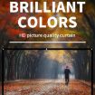 180" 16:9 Folding Polyester Projector Film Curtain - Simple & Thin - 9