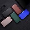 OPPO Reno14 5G Blue Carbon Fiber Texture Flip Leather Phone Case - 8