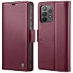 Samsung Galaxy A23 CaseMe 023 Butterfly Buckle RFID Leather Case Red - 1