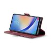Samsung Galaxy A34 5G CaseMe 023 Butterfly Leather Case Wine Red - 5