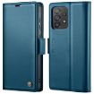 Samsung Galaxy A73 5G CaseMe 023 Butterfly Buckle RFID Leather Case Blue - 1