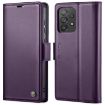 Samsung Galaxy A73 5G CaseMe 023 Butterfly RFID Leather Case Purple - 1