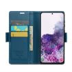 Samsung Galaxy S20 CaseMe 023 Butterfly Buckle RFID Leather Case Blue - 4