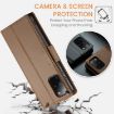 Samsung Galaxy S20+ CaseMe 023 Butterfly Buckle RFID Leather Case Brown - 6