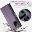 Samsung Galaxy S20+ CaseMe 023 Butterfly Buckle RFID Leather Case Purple - 6