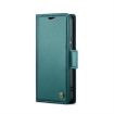 Samsung Galaxy S22 5G CaseMe 023 Butterfly Buckle RFID Leather Case Blue - 2