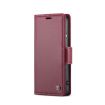 Samsung Galaxy S23 5G CaseMe 023 Leather Case RFID Anti-theft Wine Red - 2