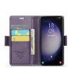 Samsung Galaxy S23 5G CaseMe 023 Butterfly Buckle Leather Case Purple - 4