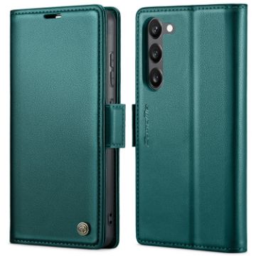 Samsung Galaxy S23+ 5G CaseMe 023 Butterfly Buckle Leather Case Blue - 1