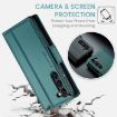 Samsung Galaxy S23+ 5G CaseMe 023 Butterfly Buckle Leather Case Blue - 6