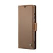 Samsung Galaxy S23 Ultra 5G CaseMe 023 Leather RFID Phone Case Brown - 2