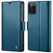 Samsung Galaxy S20 FE CaseMe 023 Butterfly Buckle RFID Leather Case Blue - 1